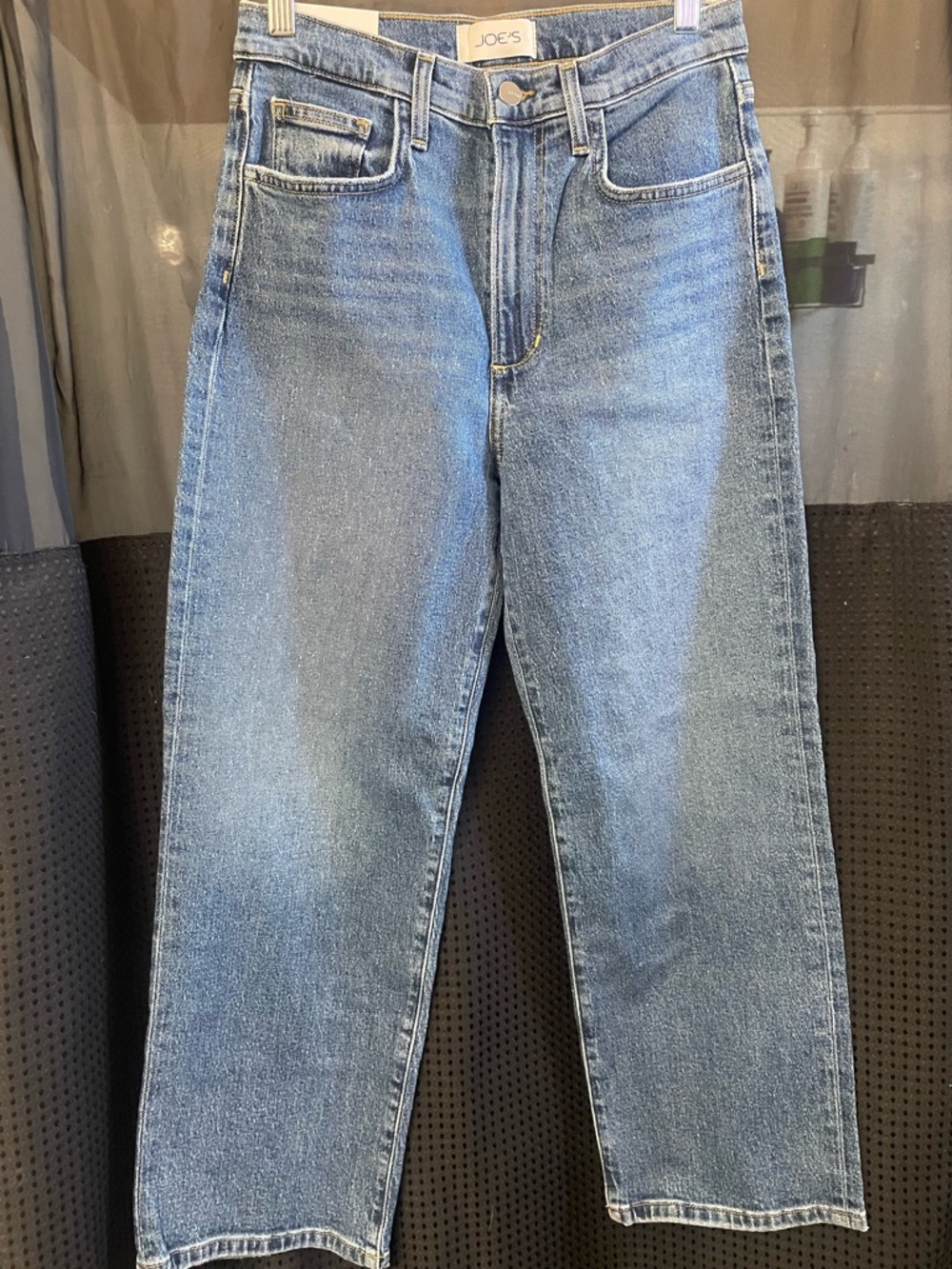 Joe's Jeans Women's Cropped Ankle Straight-Leg Jeans in Light Blue Denim
